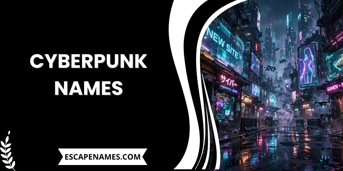 Cyberpunk Names