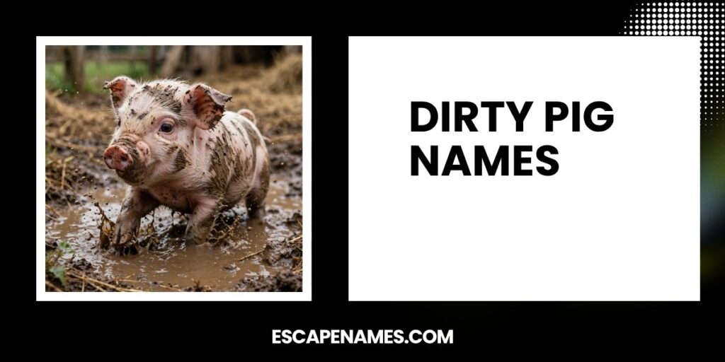 Dirty Pig Names