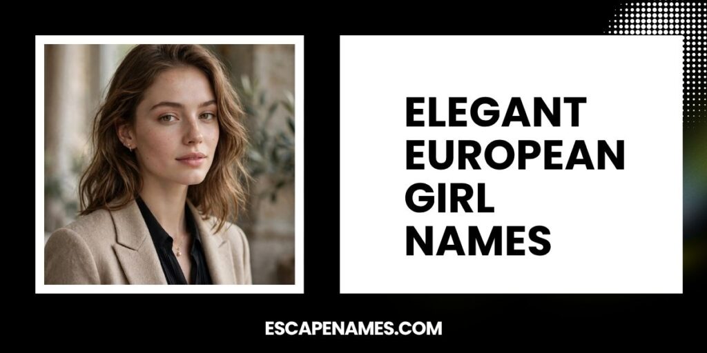 Elegant European Girl Names