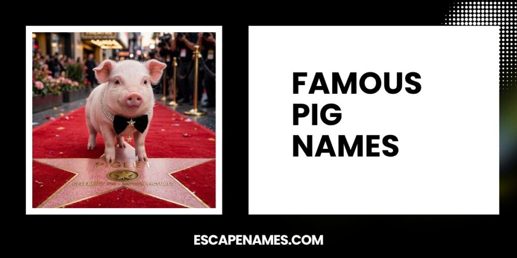 Famous Pig Names