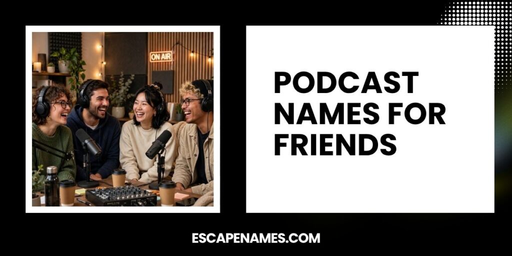 Podcast Names For Friends