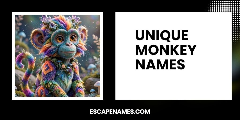 Unique Monkey Names