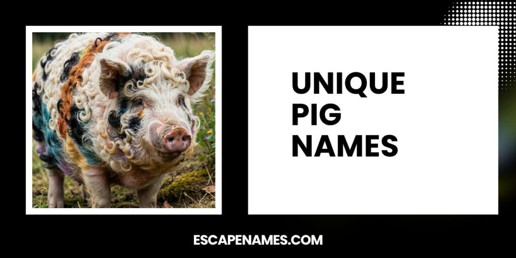Unique Pig Names