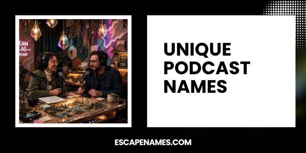 Unique Podcast Names