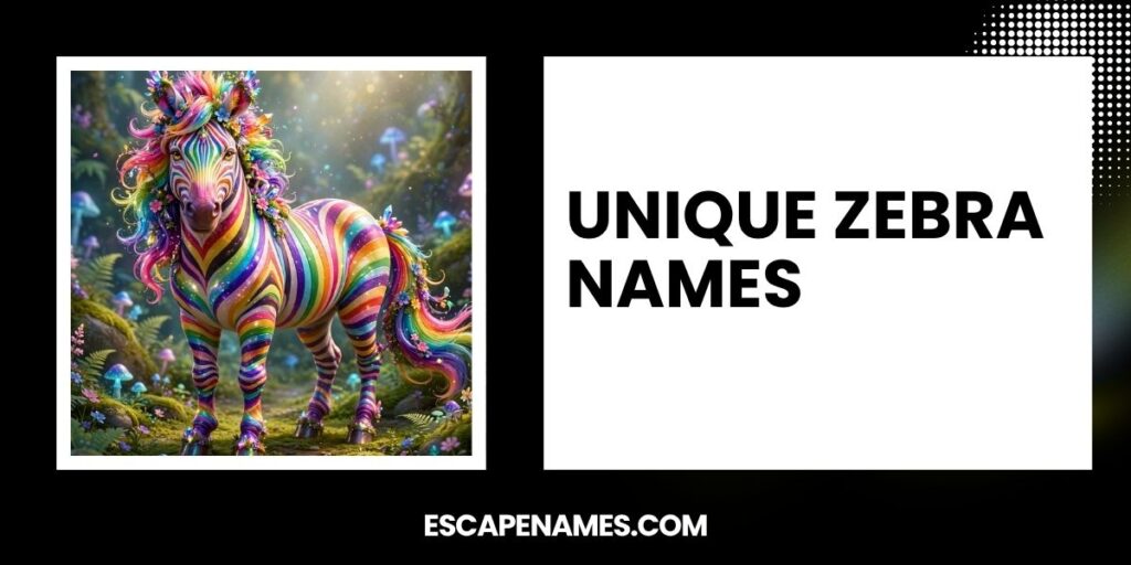 Unique Zebra Names