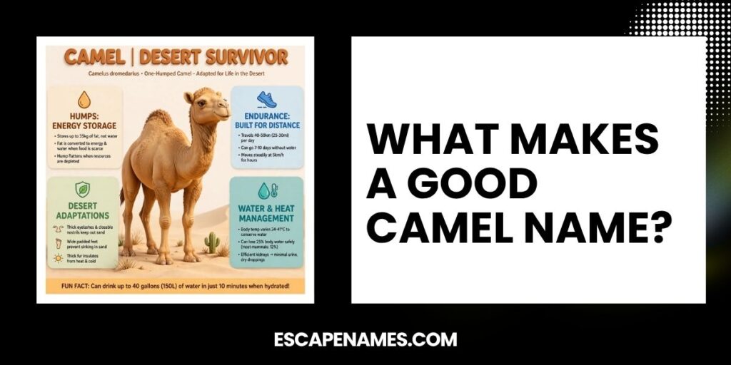 What Makes A Good Camel Name