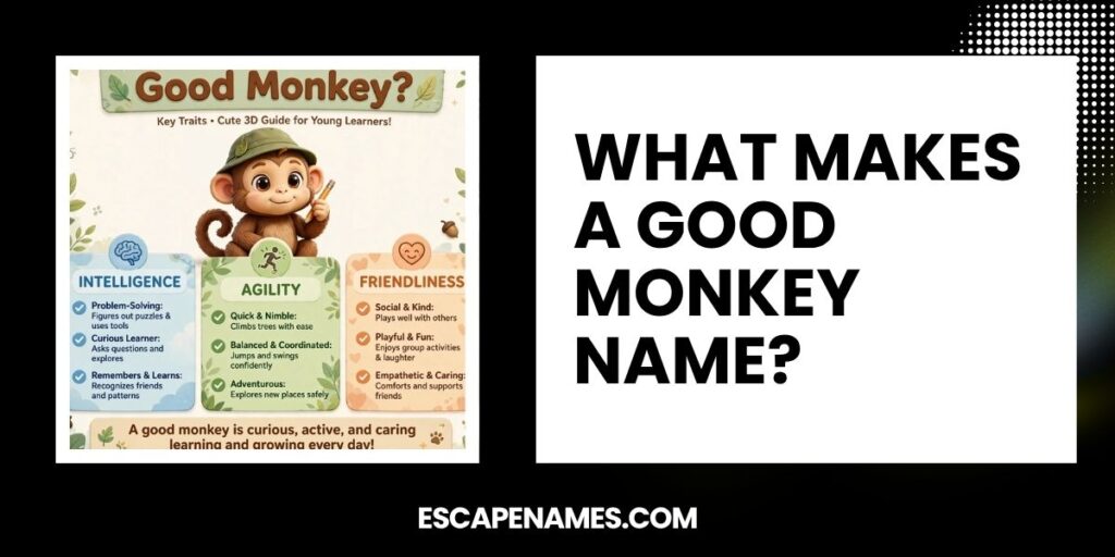 What Makes A Good Monkey Name